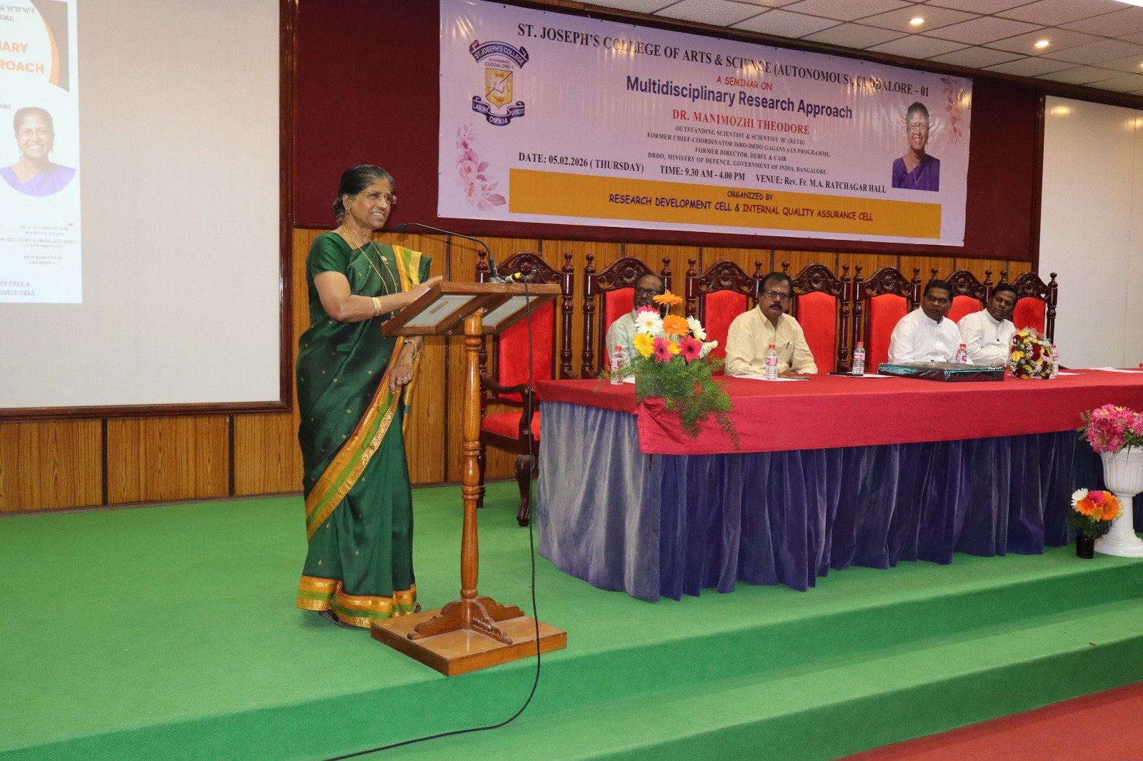 The Seminar on Multidisciplinary Research Approach